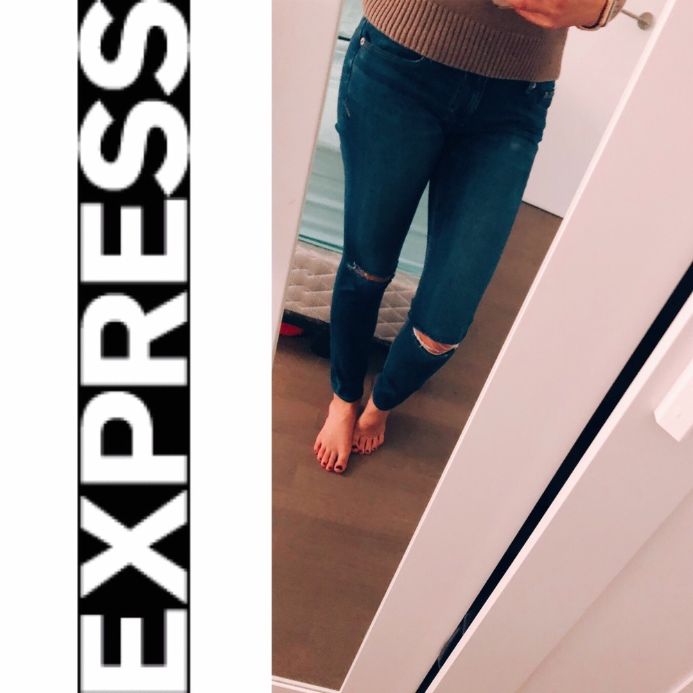 Express Low Rise Jegging Jean 👖
